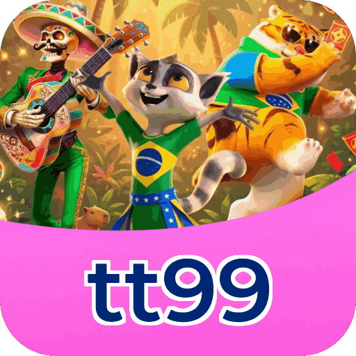 Interface do aplicativo tt99 mostrando jogos disponíveis no iOS e Android